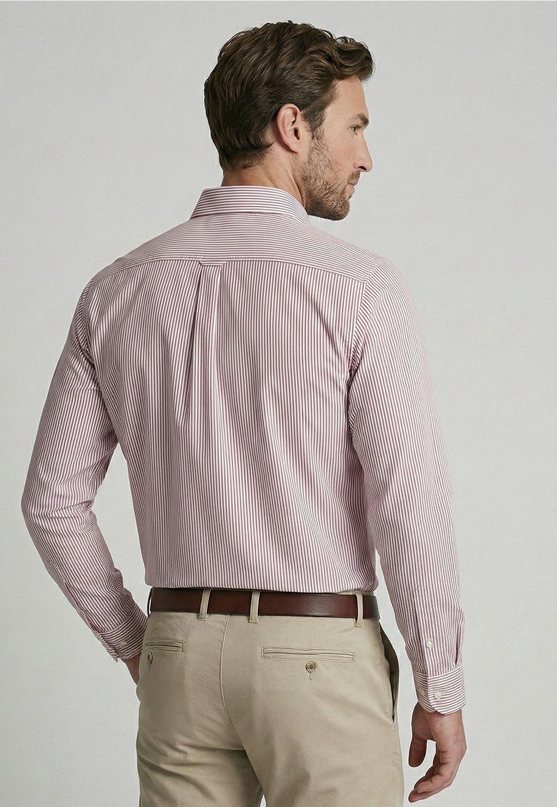 Camisa Austin Burgundy-3