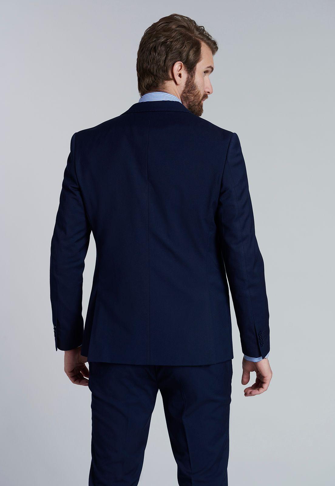 Blazer Smart Casual Ferouch Blue-3
