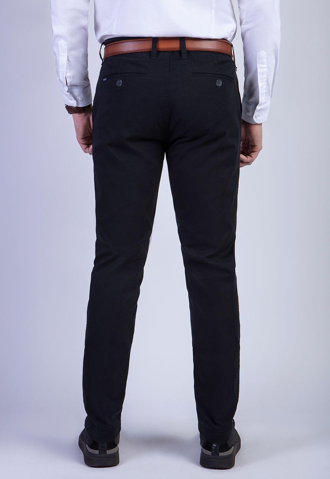 Pantalón L/31 Twill Slim Black-1