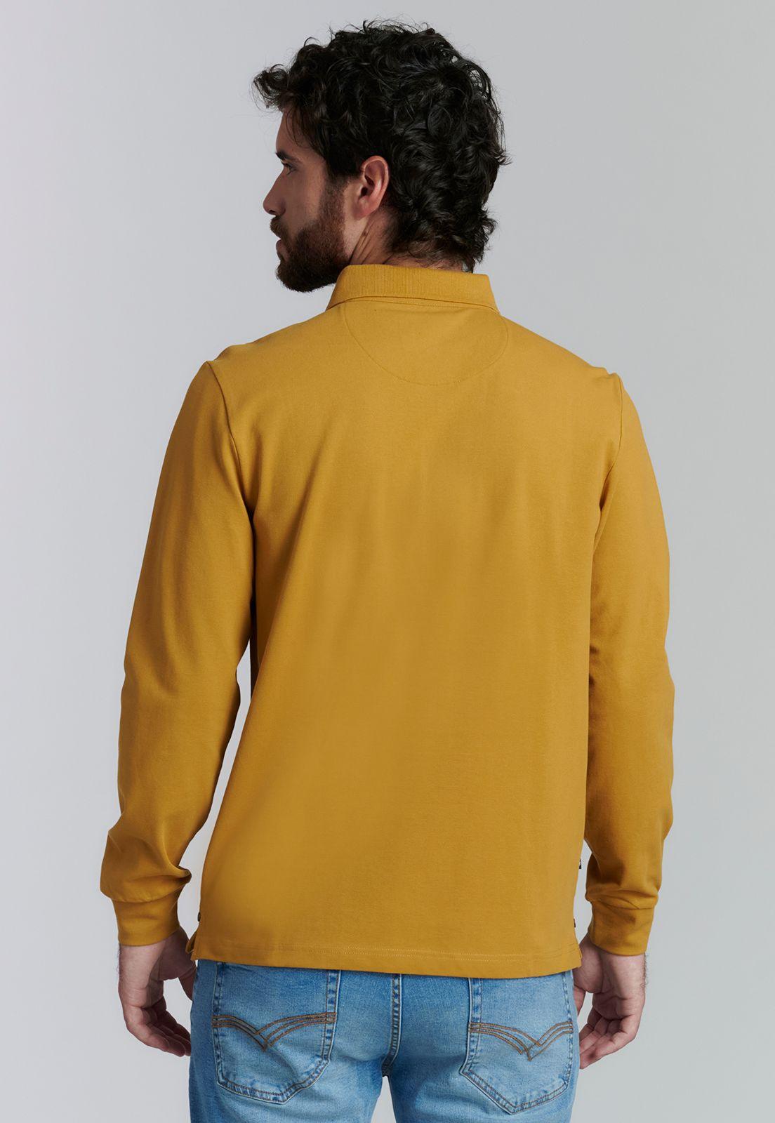 Polera Básica Dakota Fr Mustard-3