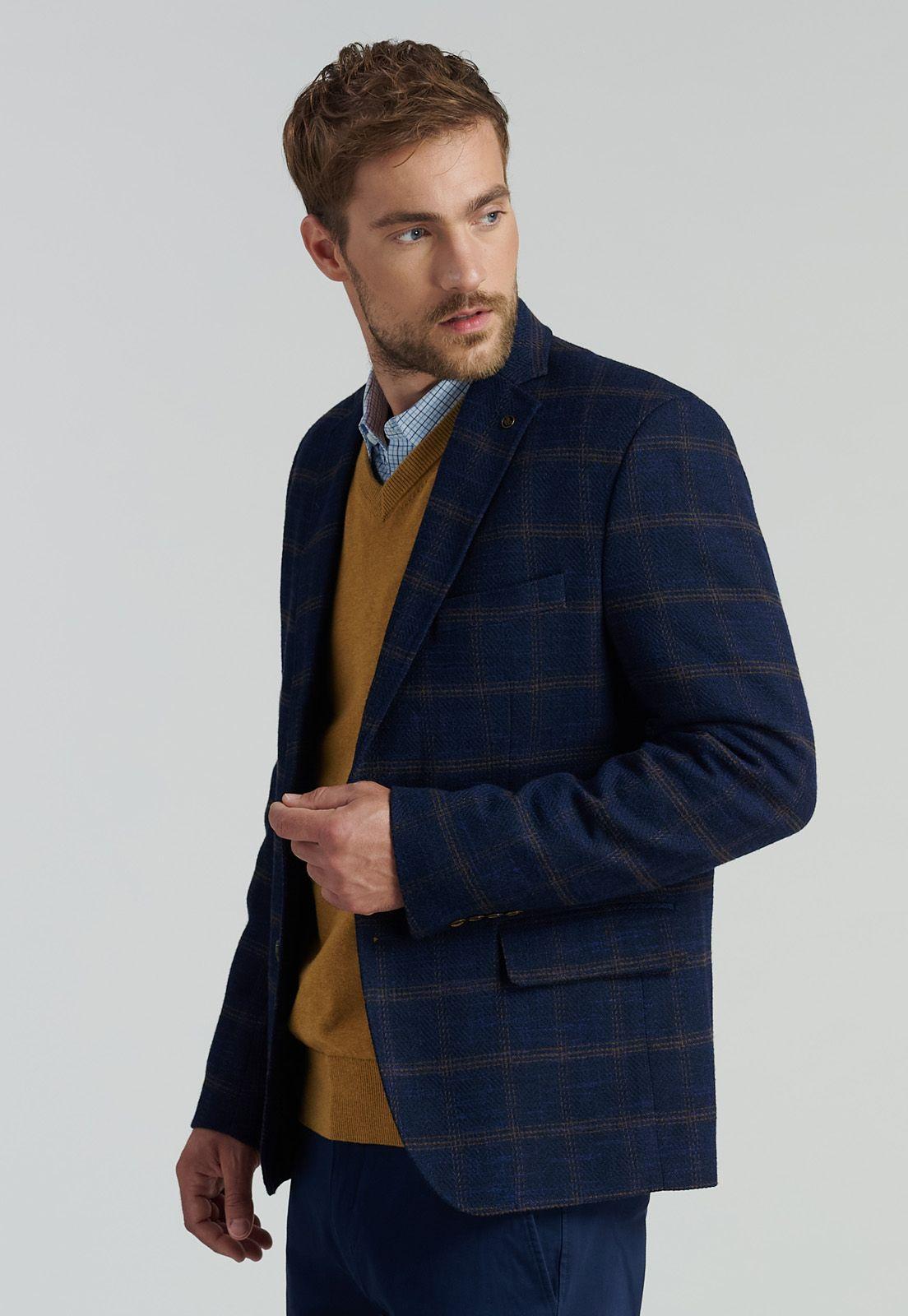 Blazer Boise Smart Casual Navy-0