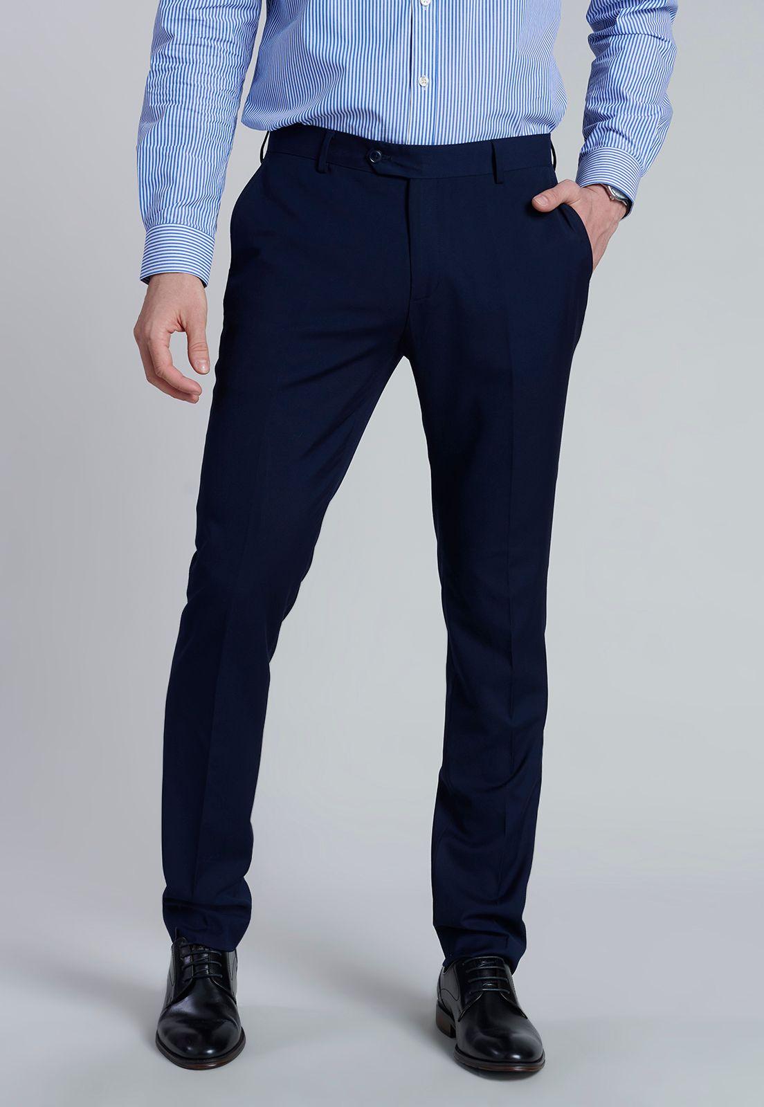Pantalón Smart Casual Ferouch Blue-0