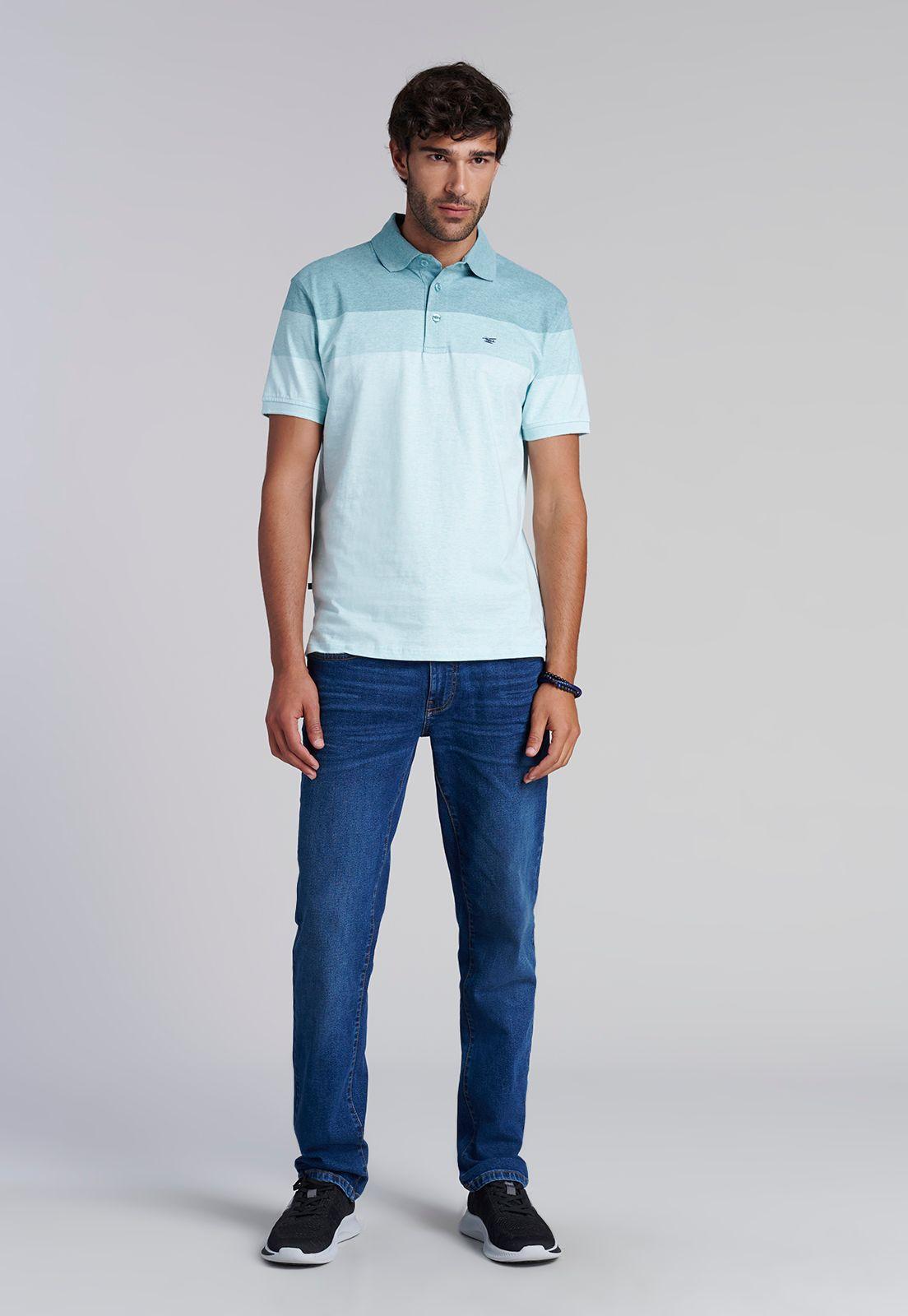Polera Polo Rayas Baltimore River Melange-0