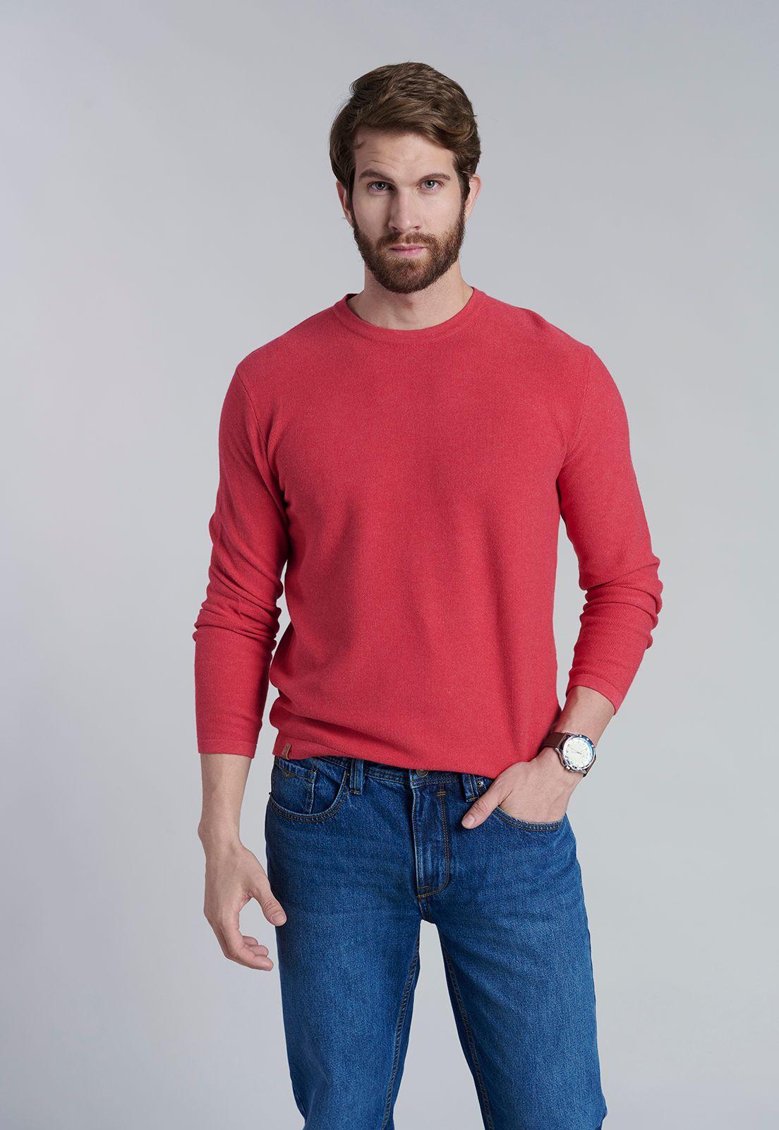 Sweater Arizona F Dk Coral-0