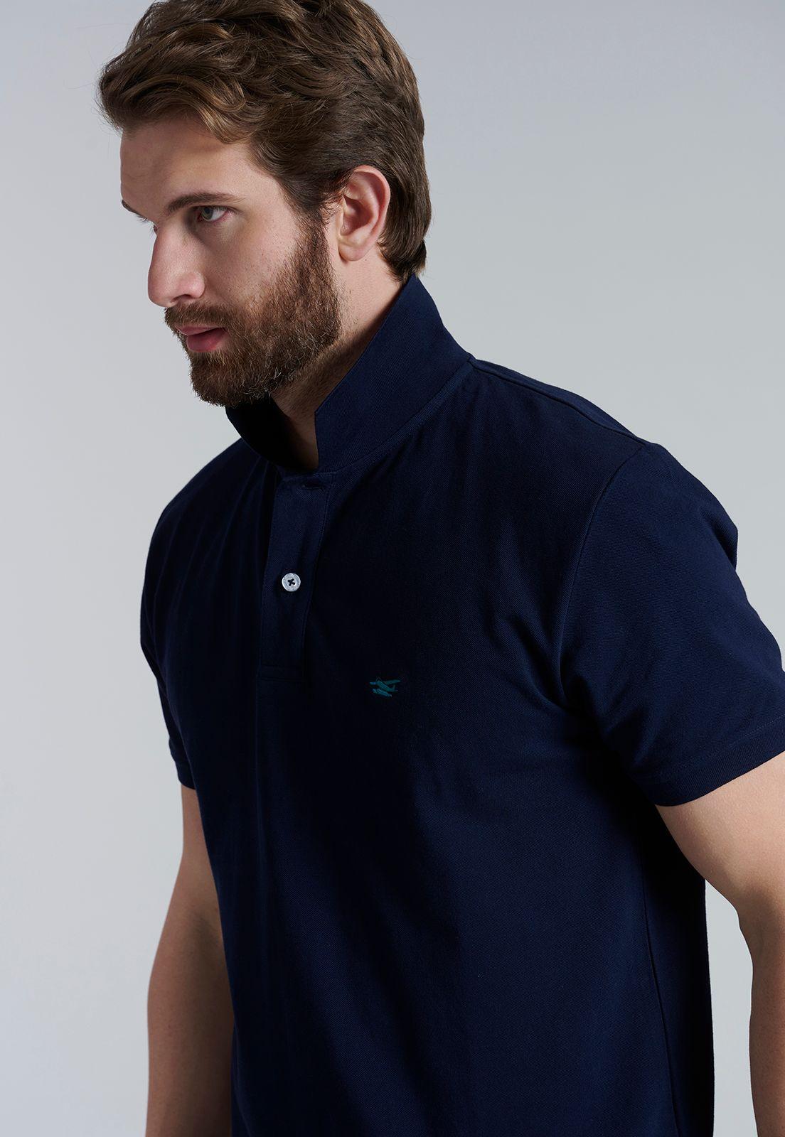 Polera Basica Pique Dk. Navy-4