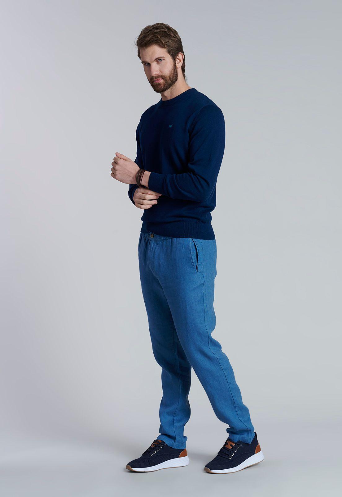 Sweater Paris F Dk.Blue-1