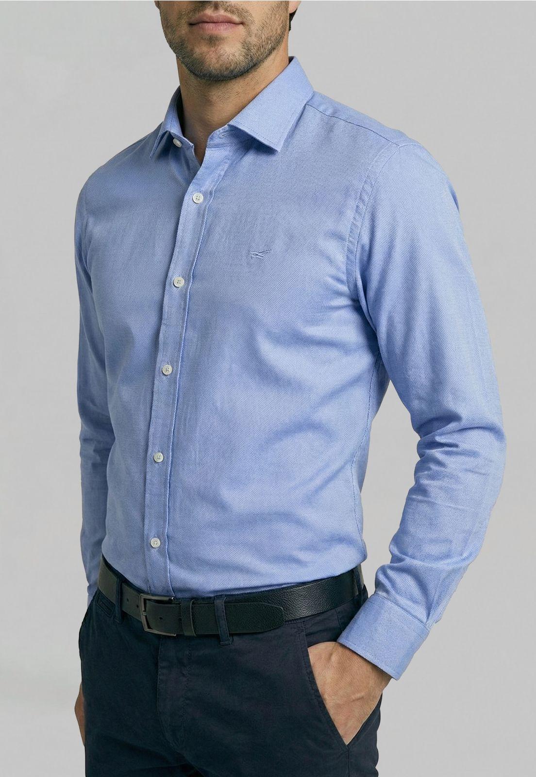 Camisa Smart Casual Concordia Blue-2