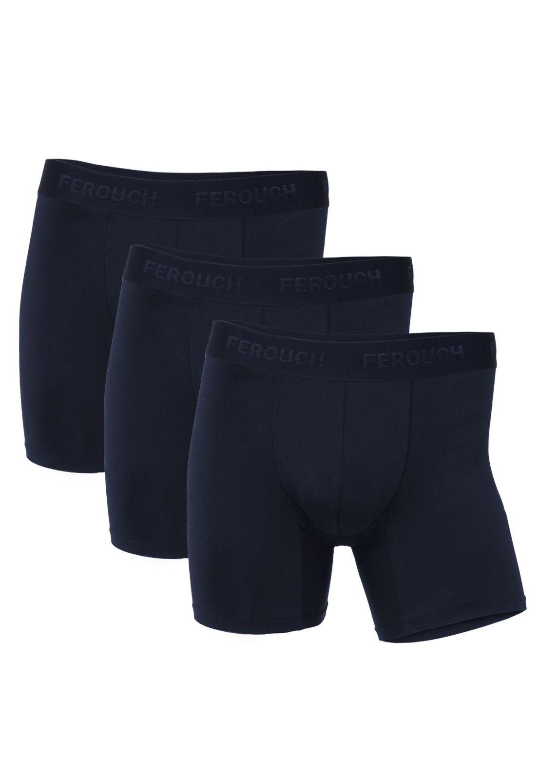 Tri Pack Boxer Navy-0