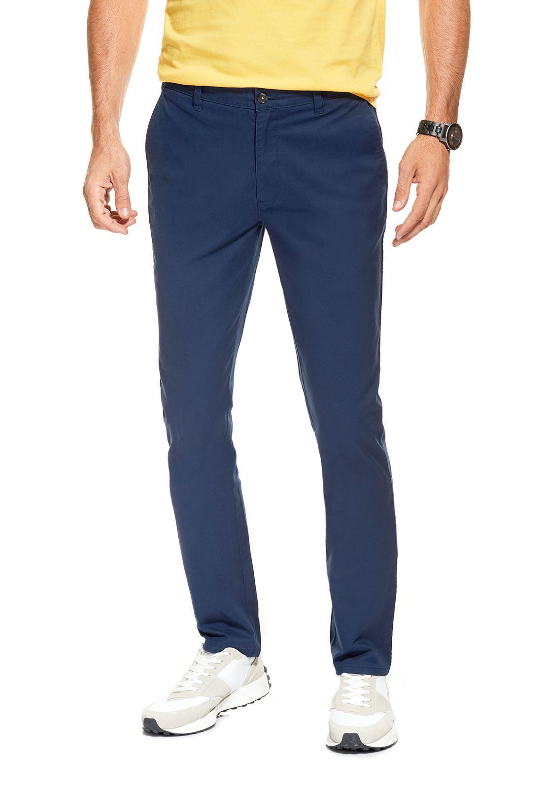 PANTALÓN BAGNEAUX SLIM NAVY-1