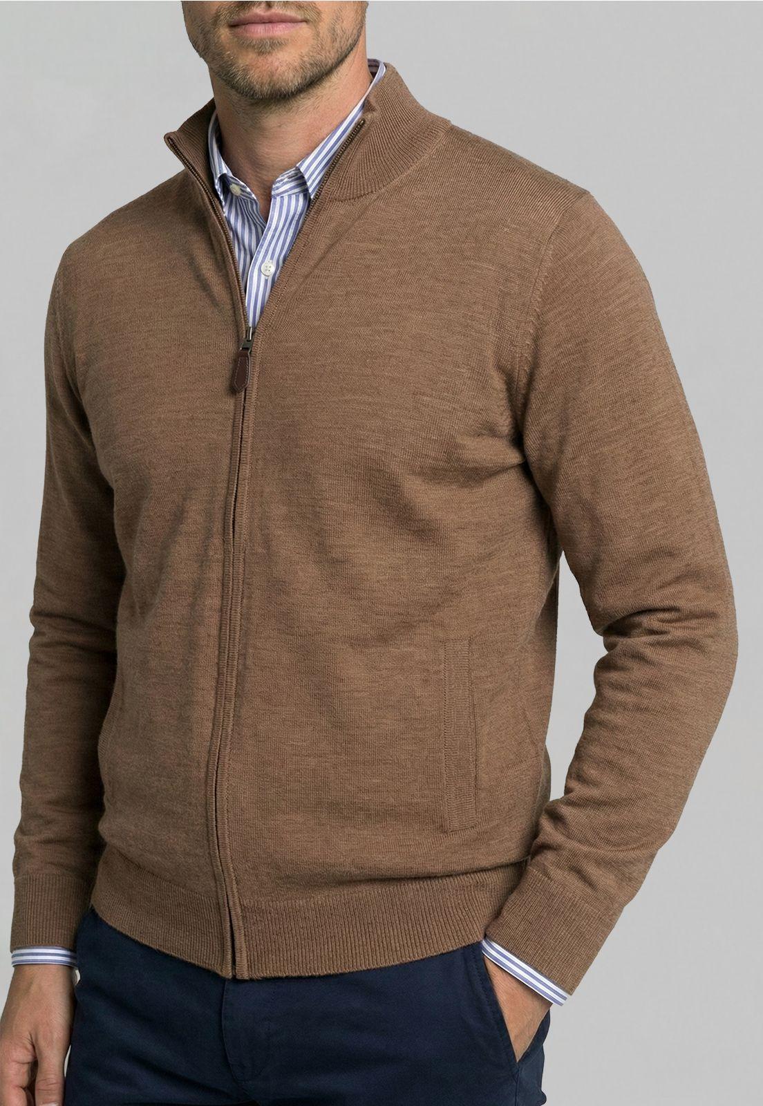 Sweater Cannes Camel Melange-2