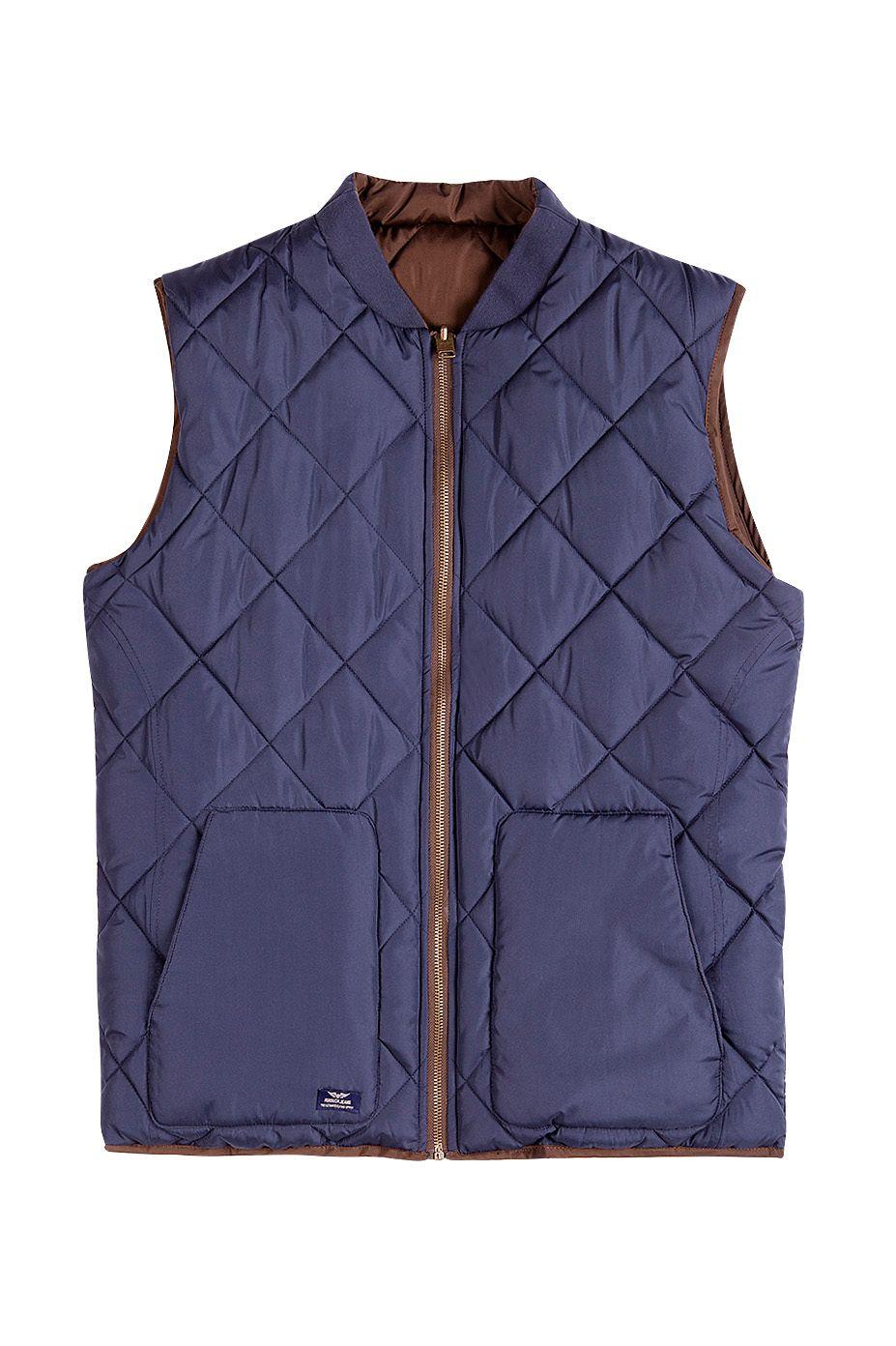 Chaqueta Sin Mangas Bomber Reversible Fj Khaki-4