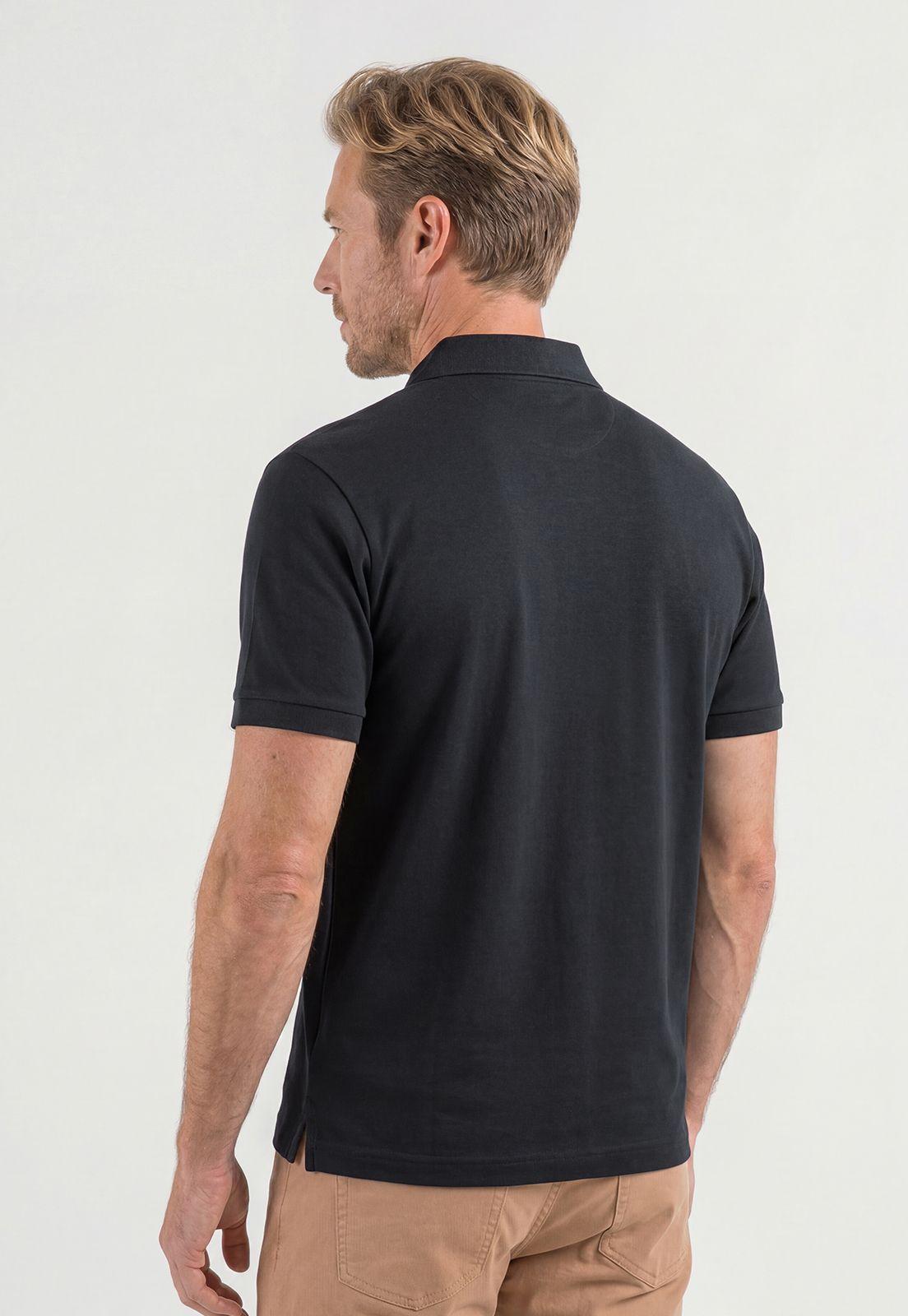Polo Nantes Slim Black-3
