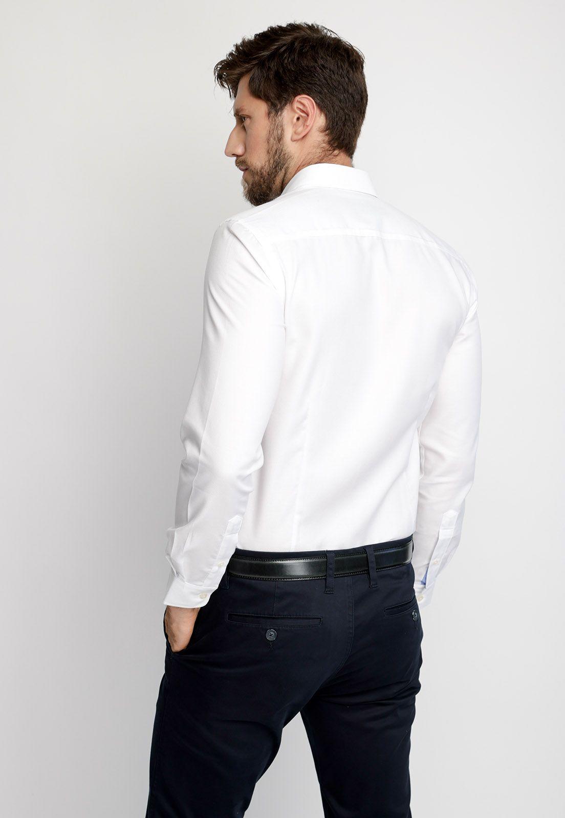 Camisa Smart Casual Silver White-1