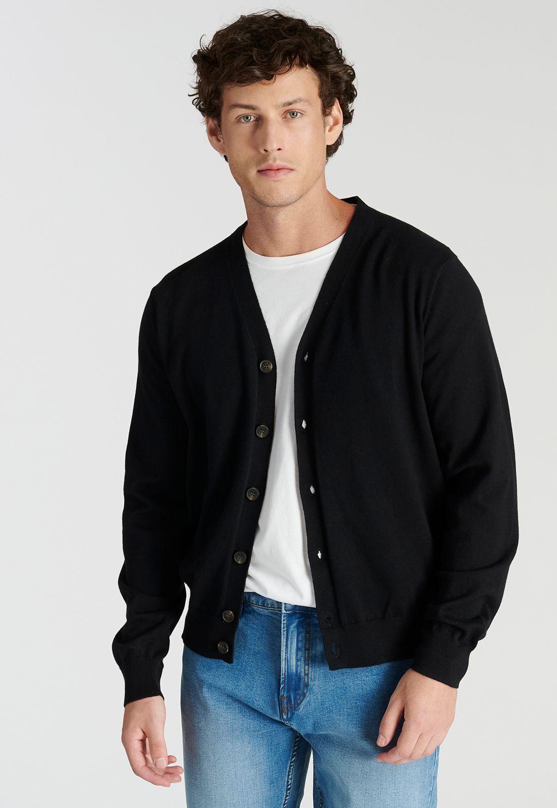 Cardigan Boiro Heritage Black-0