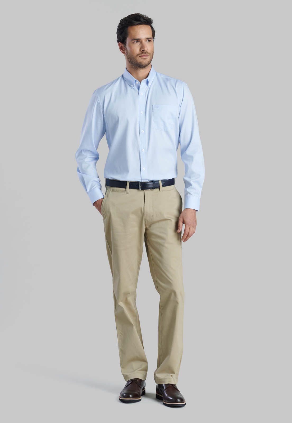 Camisa Sky Oxford Smart Casual-1