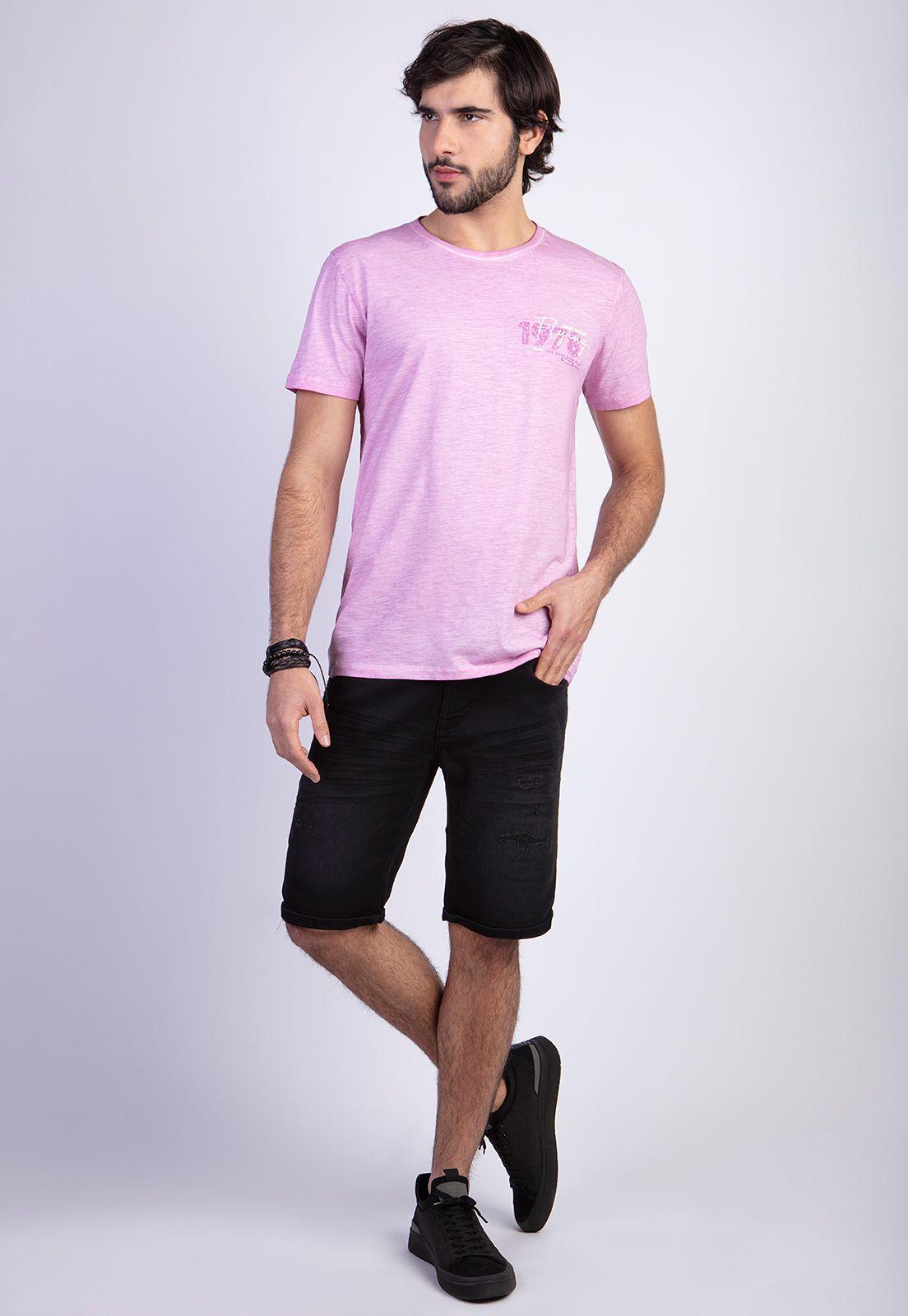Polera Dirty Wash New York Pink-2