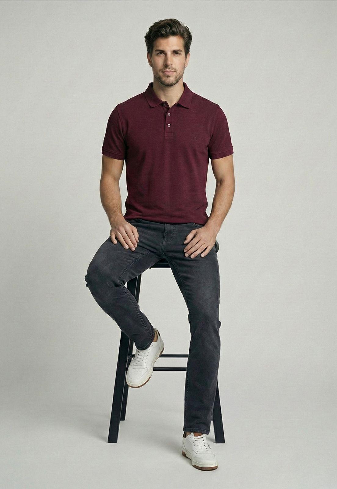 Polera Regular Boston Plum-4