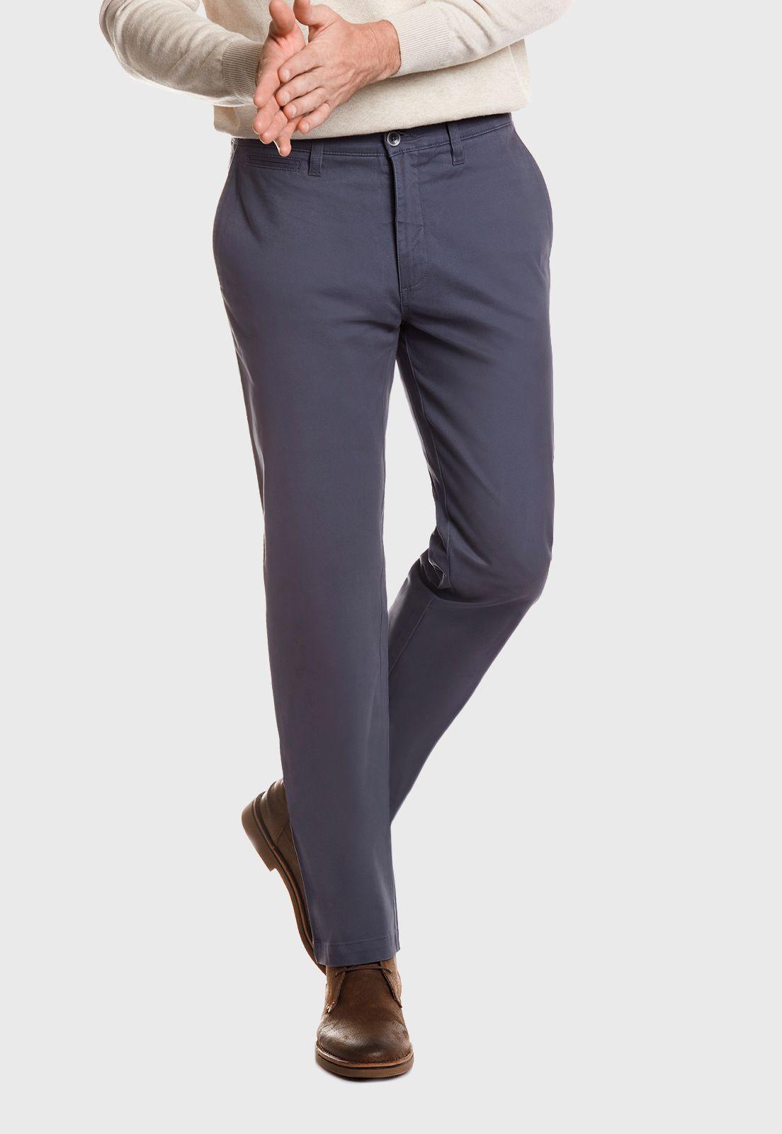 PANTALÓN TWILL WITHOUT PLEATS L/33 STONE-0