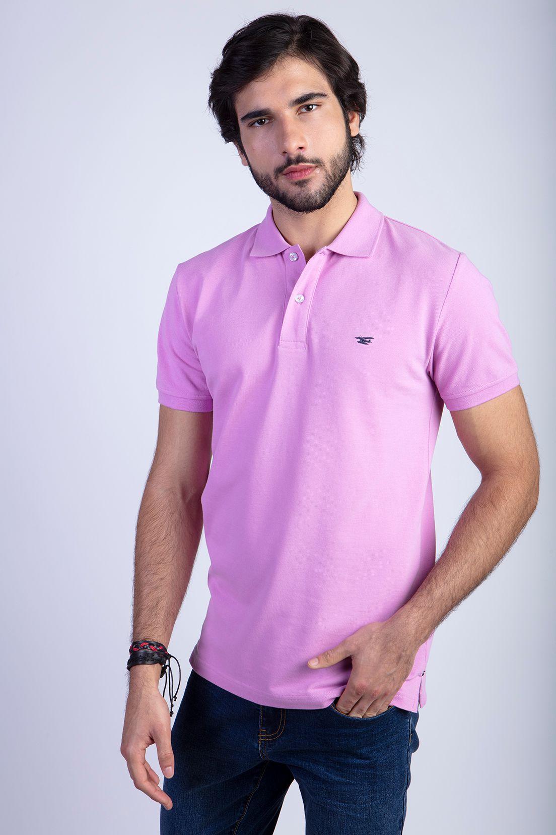 Polera Pink Polo Básica-0
