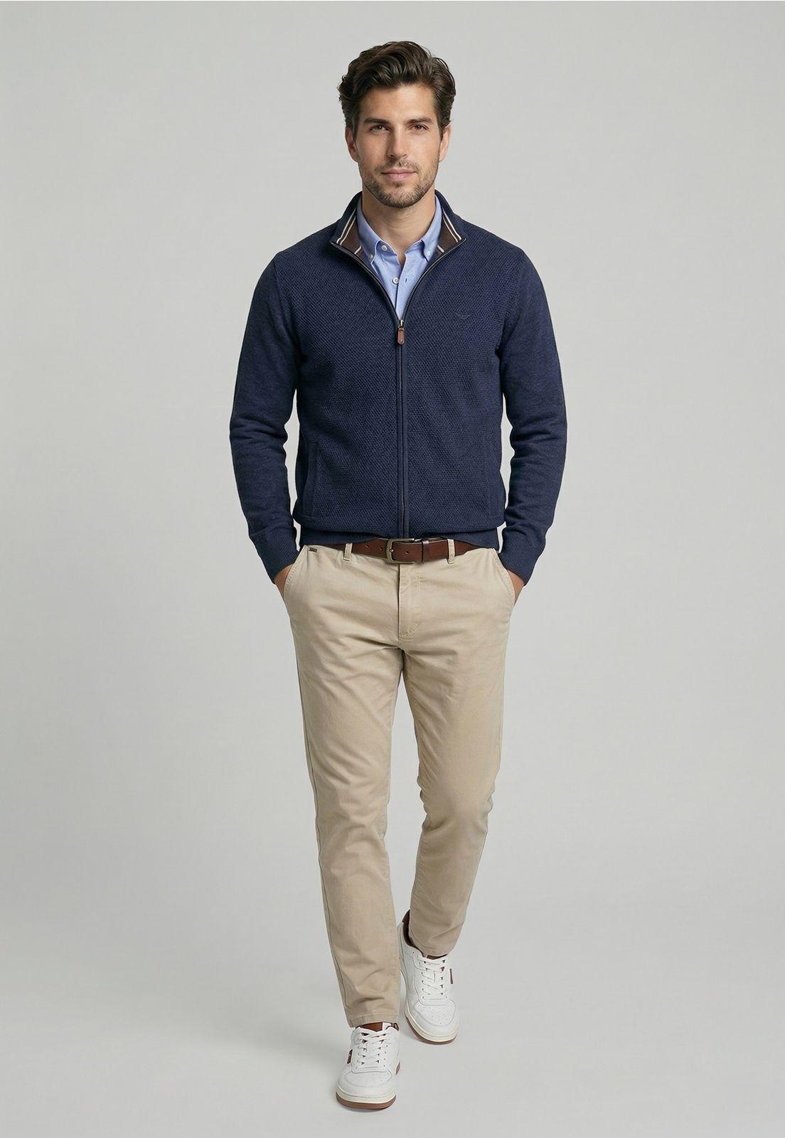 Sweater Berkeley Navy Melange-1