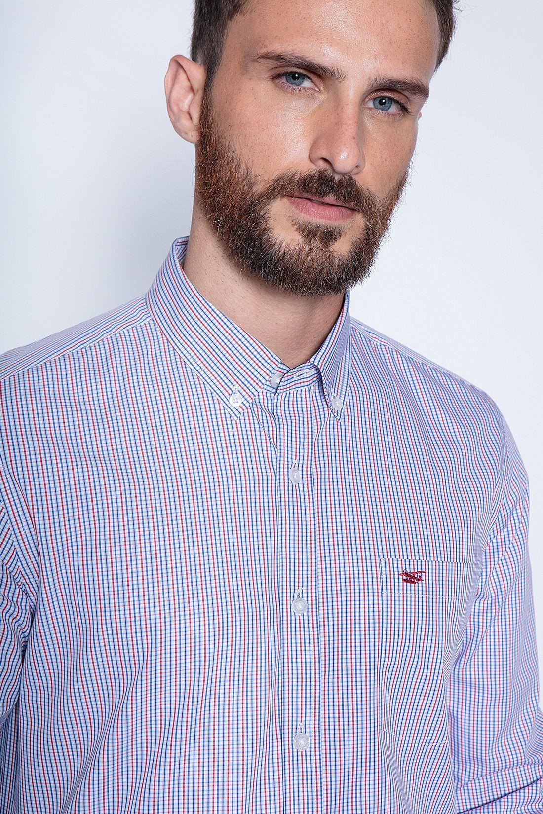 Camisa Cuadro Dakota Sm Red-2
