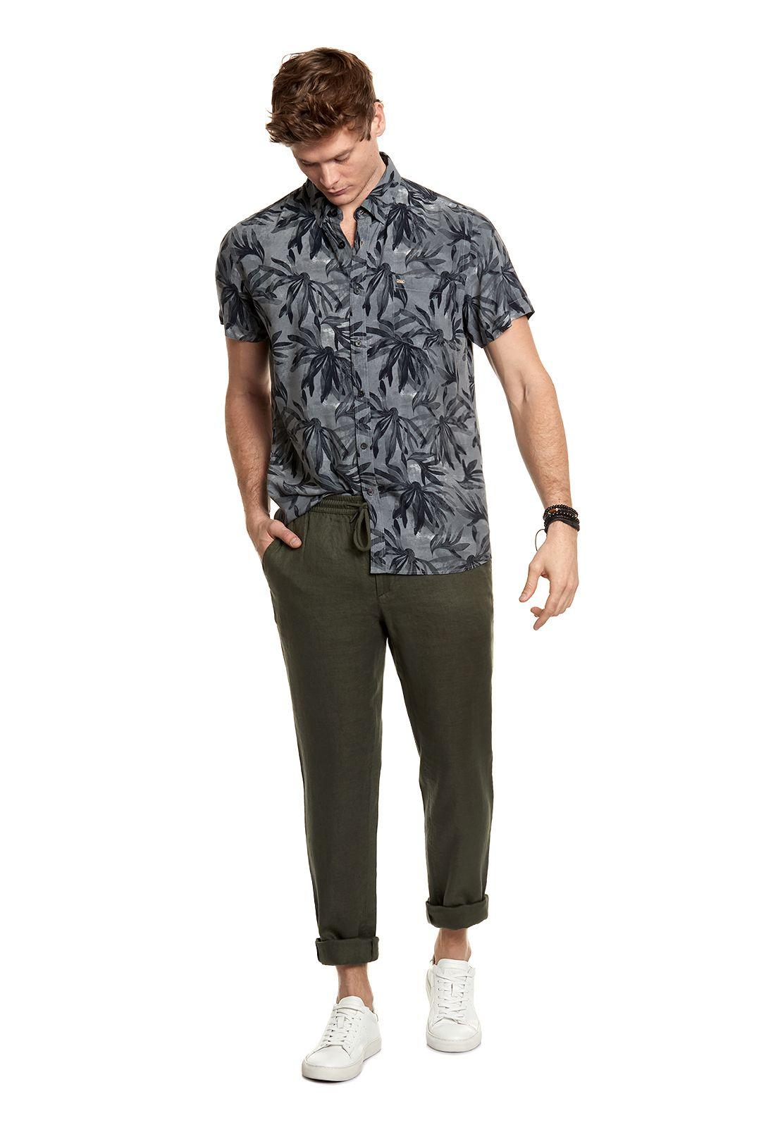 Pantalón Indiana Lino Military-1