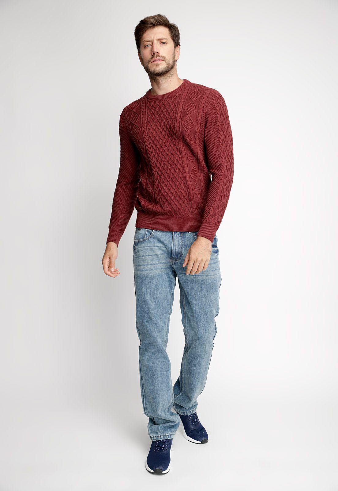Sweater Texas Merlot-3