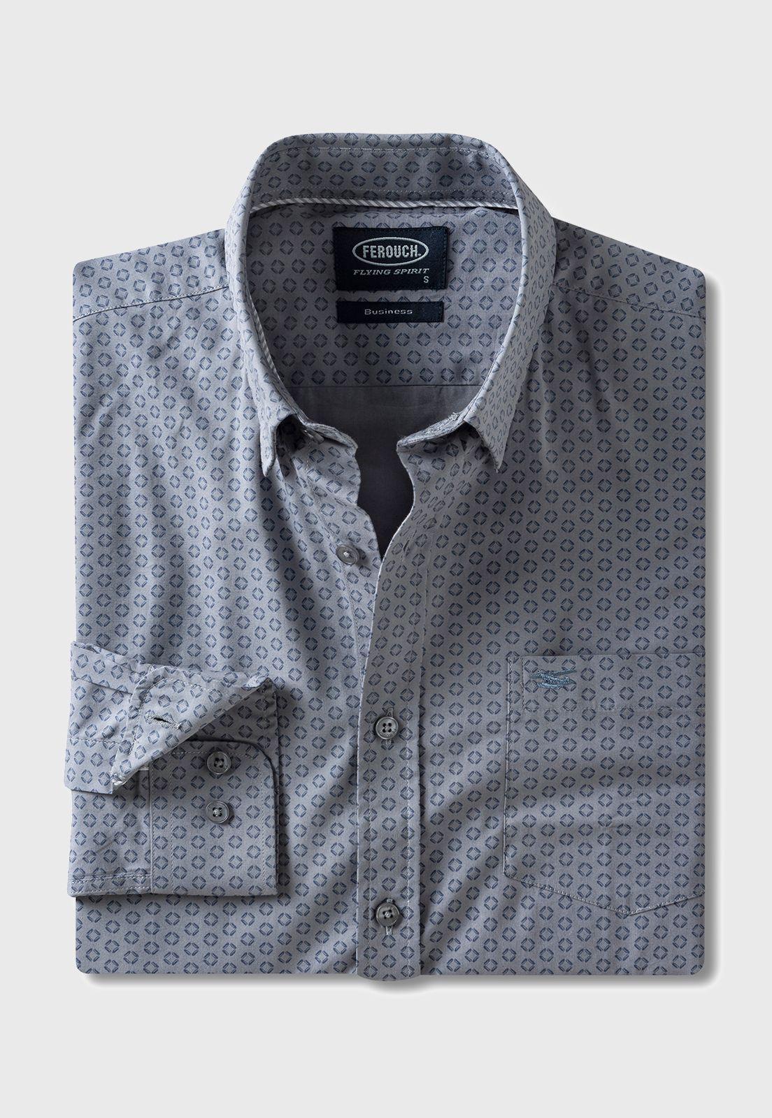 Camisa Business Fontana Grey-4