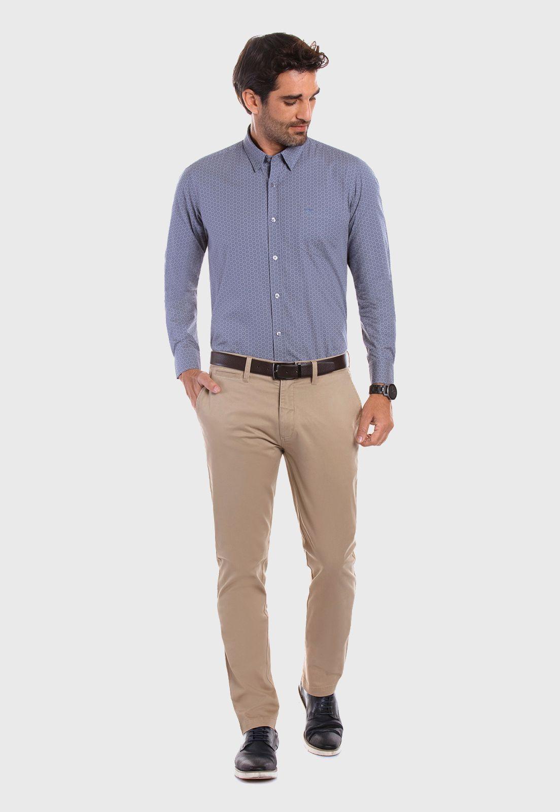 Camisa Business Fontana Grey-1