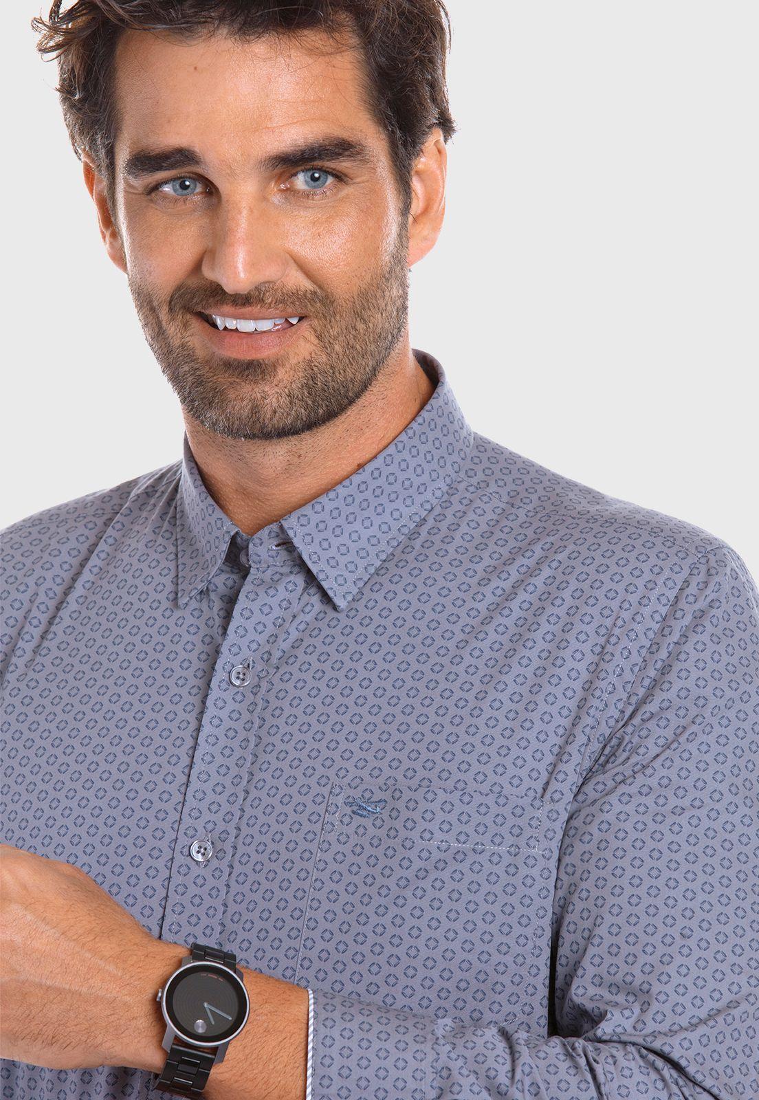 Camisa Business Fontana Grey-3