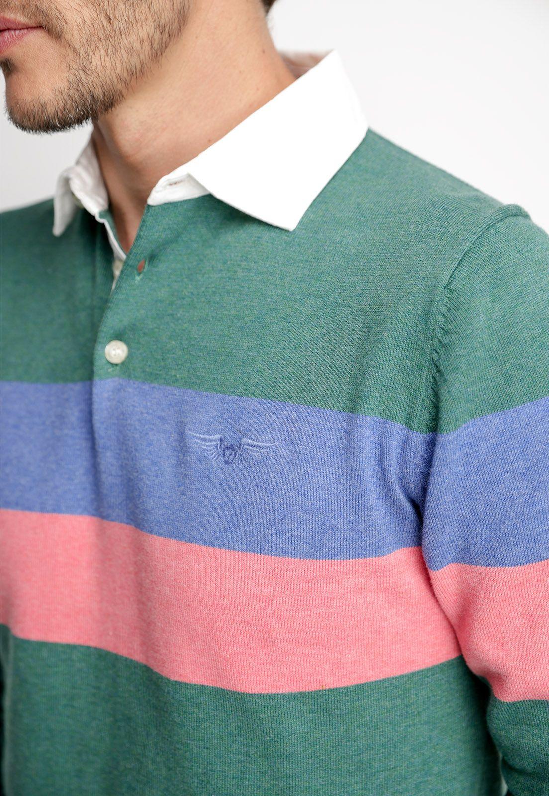 Polera Polo Tennessee Pine Melange-2