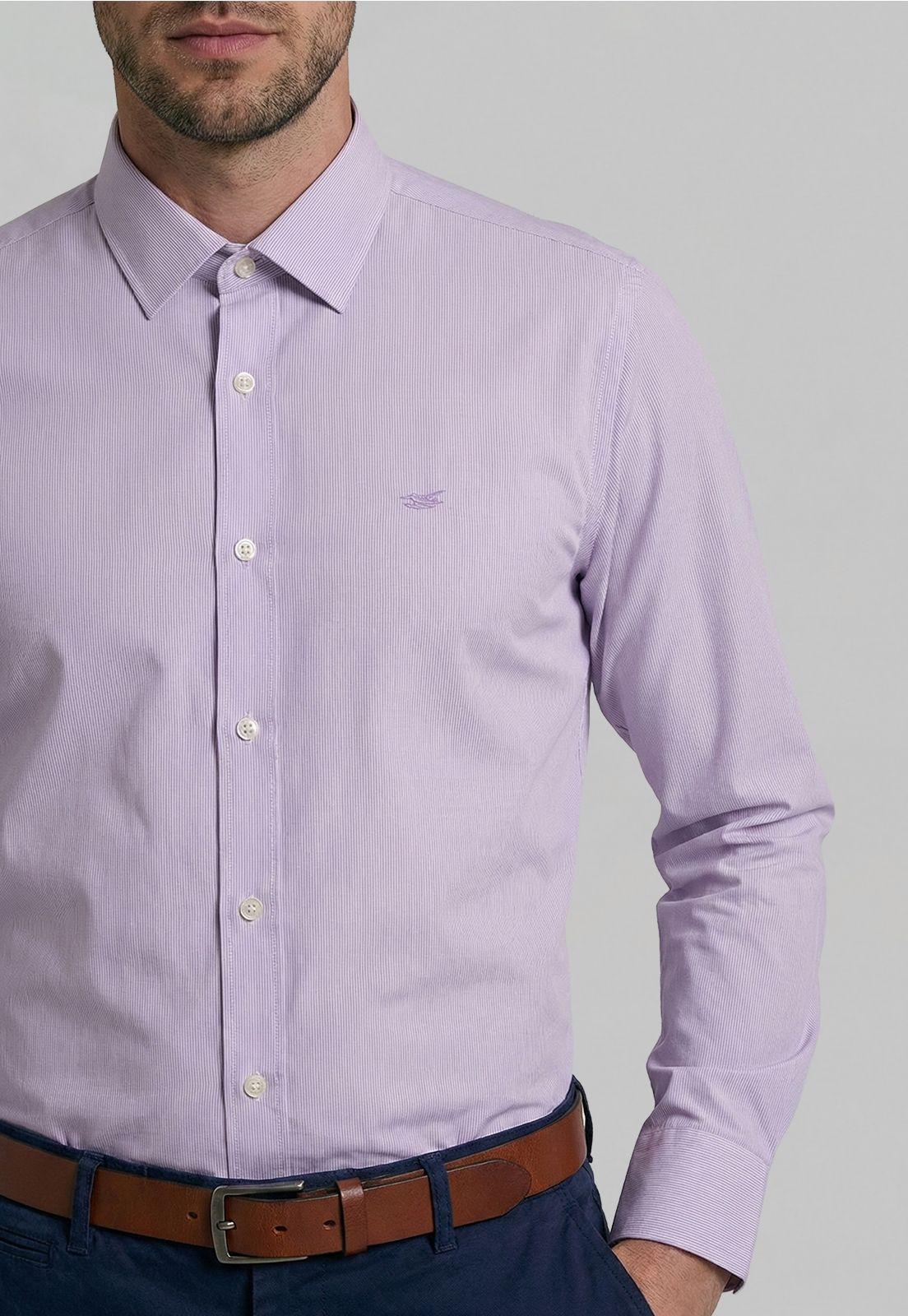Camisa Smart Casual Calabasas Violet-2