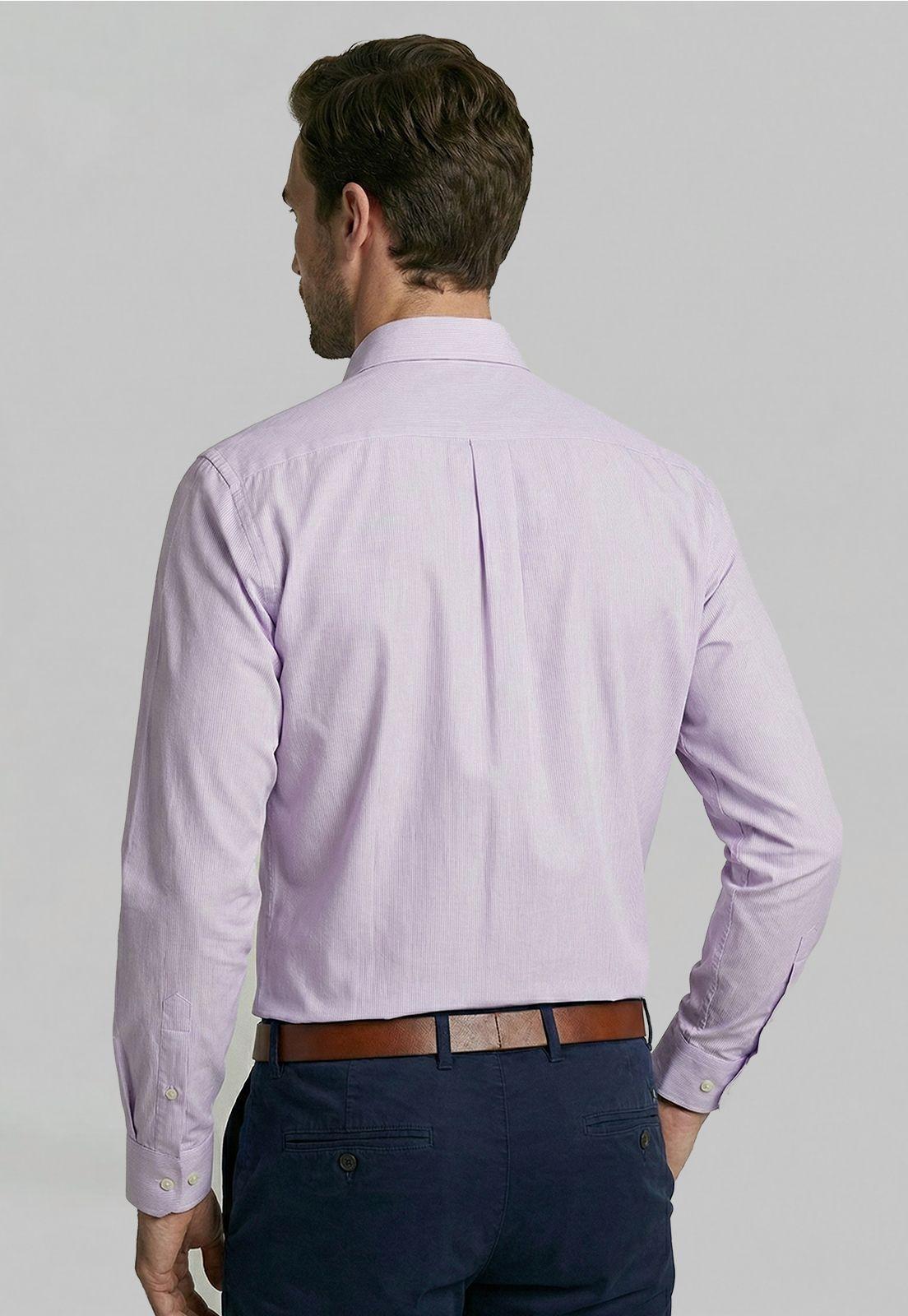 Camisa Smart Casual Calabasas Violet-3
