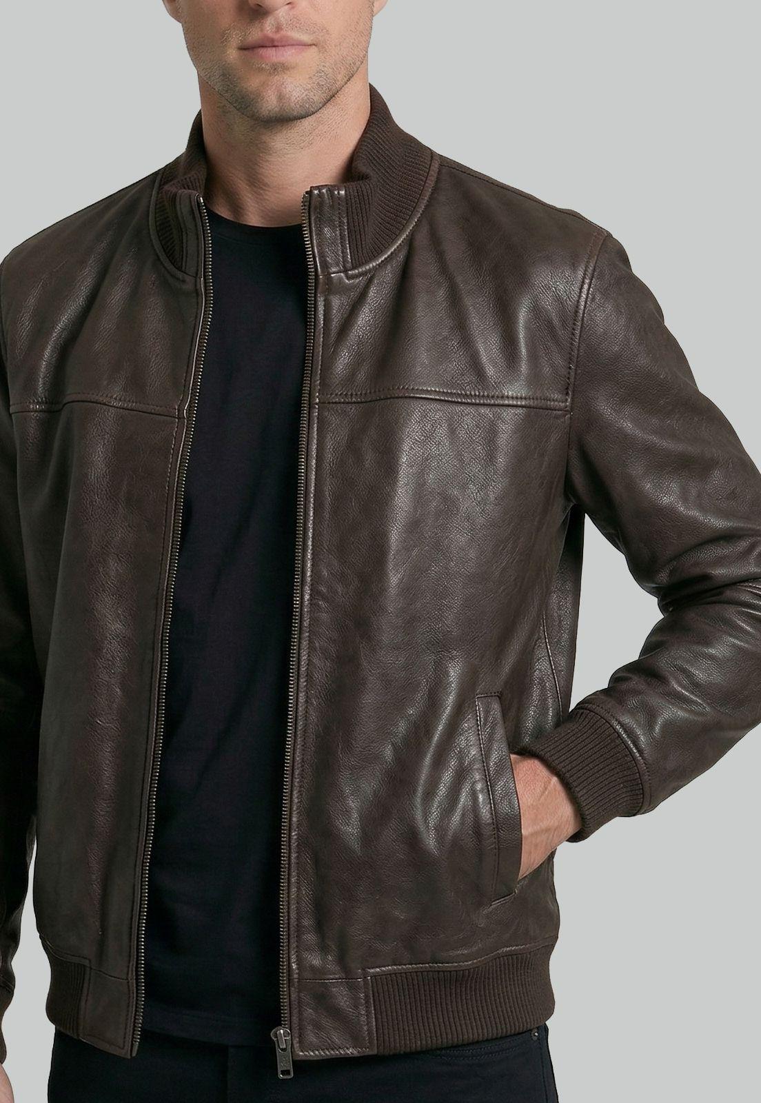 Chaqueta Leather Praga Dk Brown-2