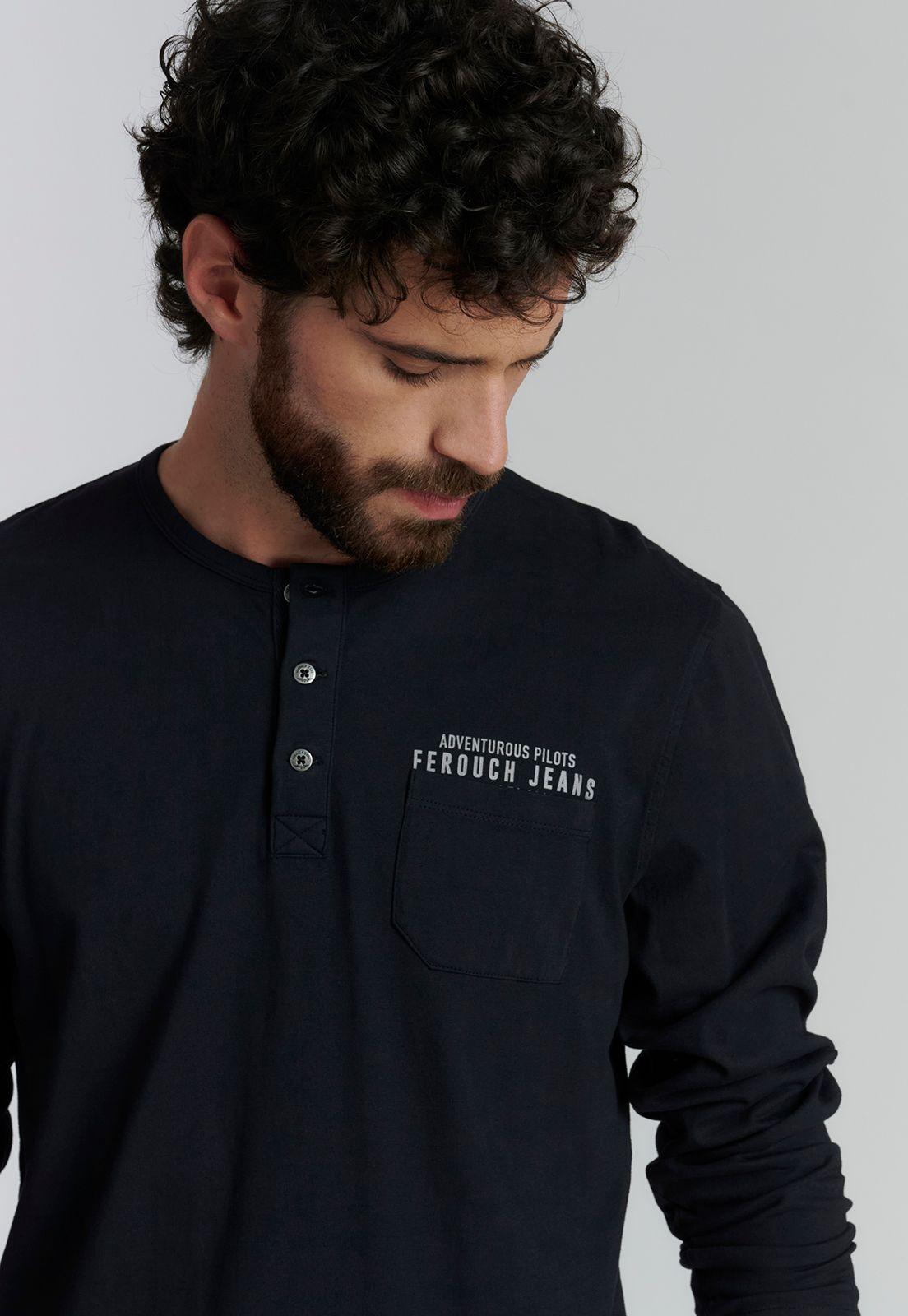 Polera Florida Fjs Black-2