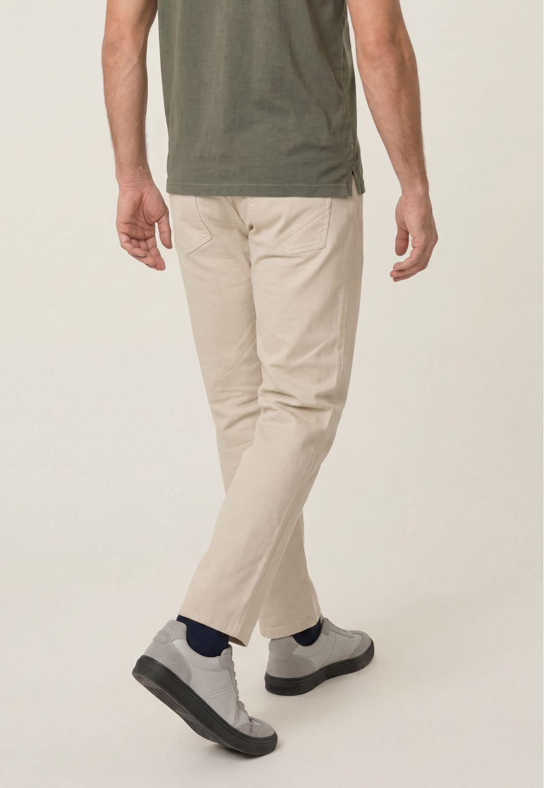 Pantalón Five Pocket Regular Oyster-2