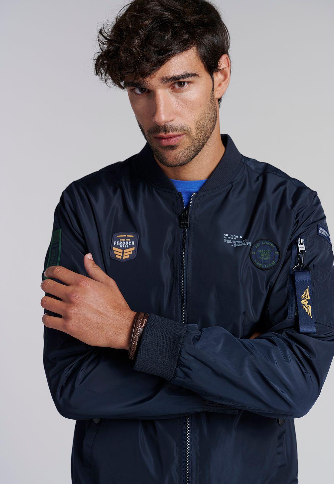 Chaqueta Navy Fj Pilot-4