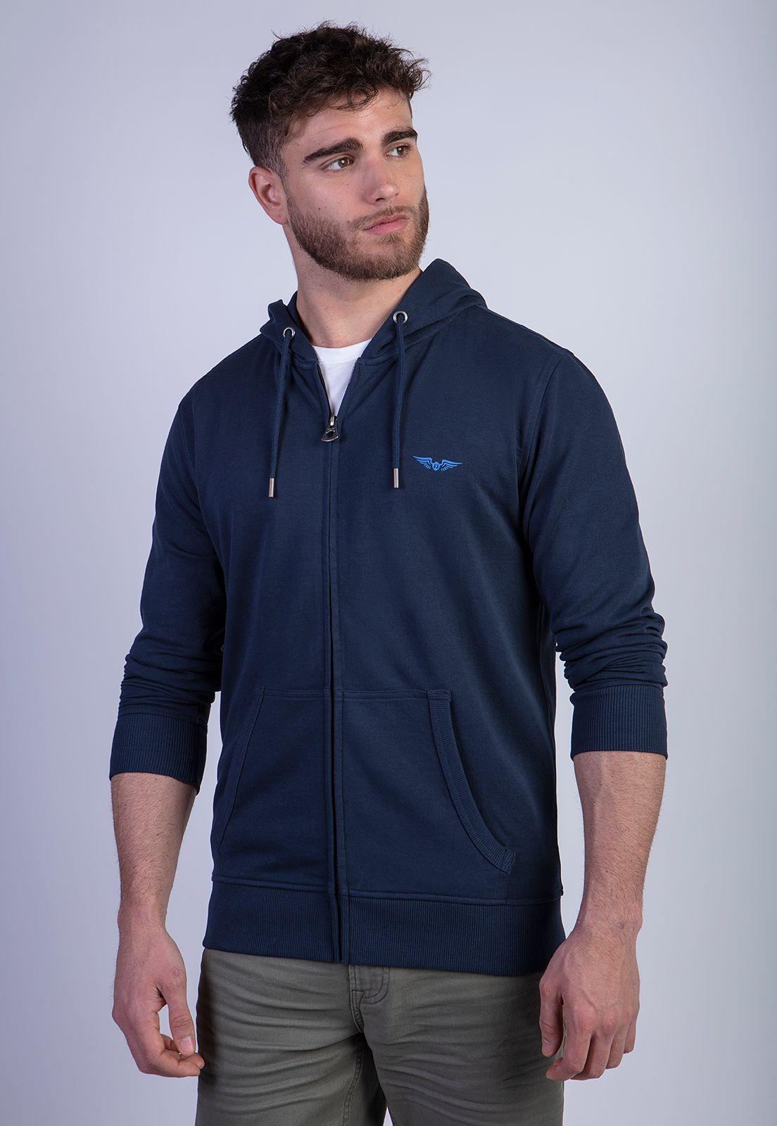 Polerón Full Zipper Navy-0