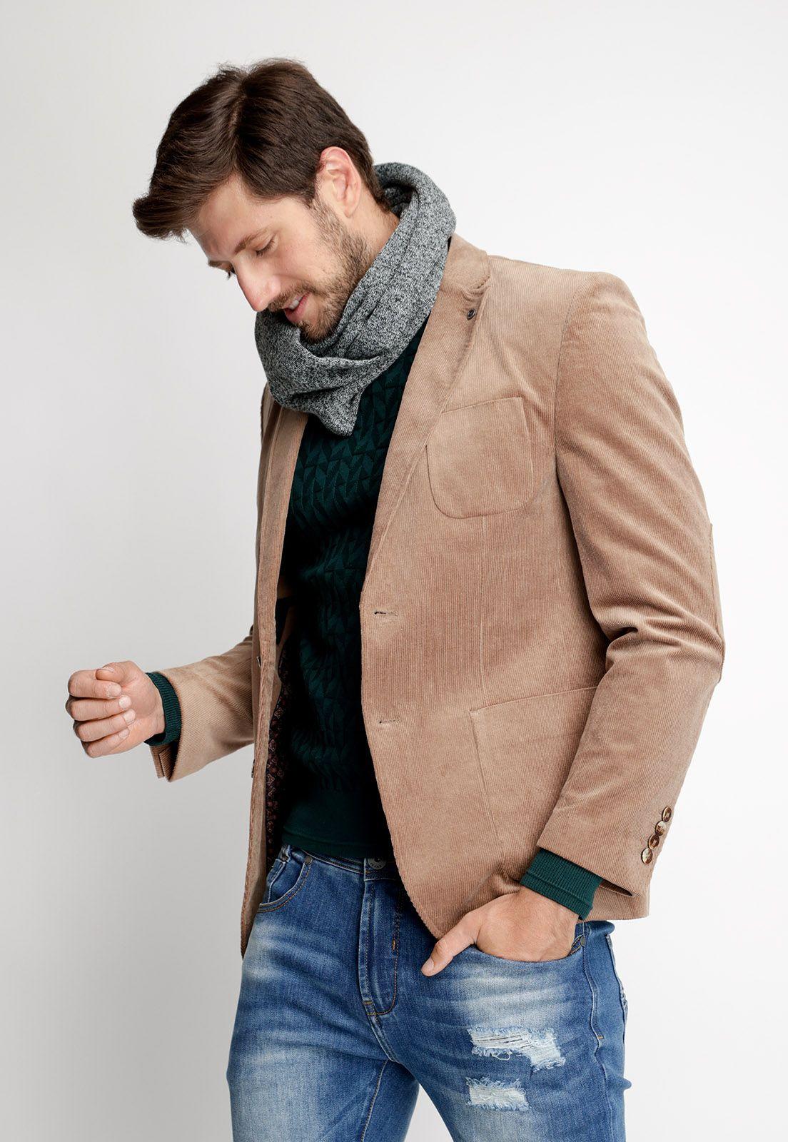 Blazer Corduroy Albany Fj Khaki-0