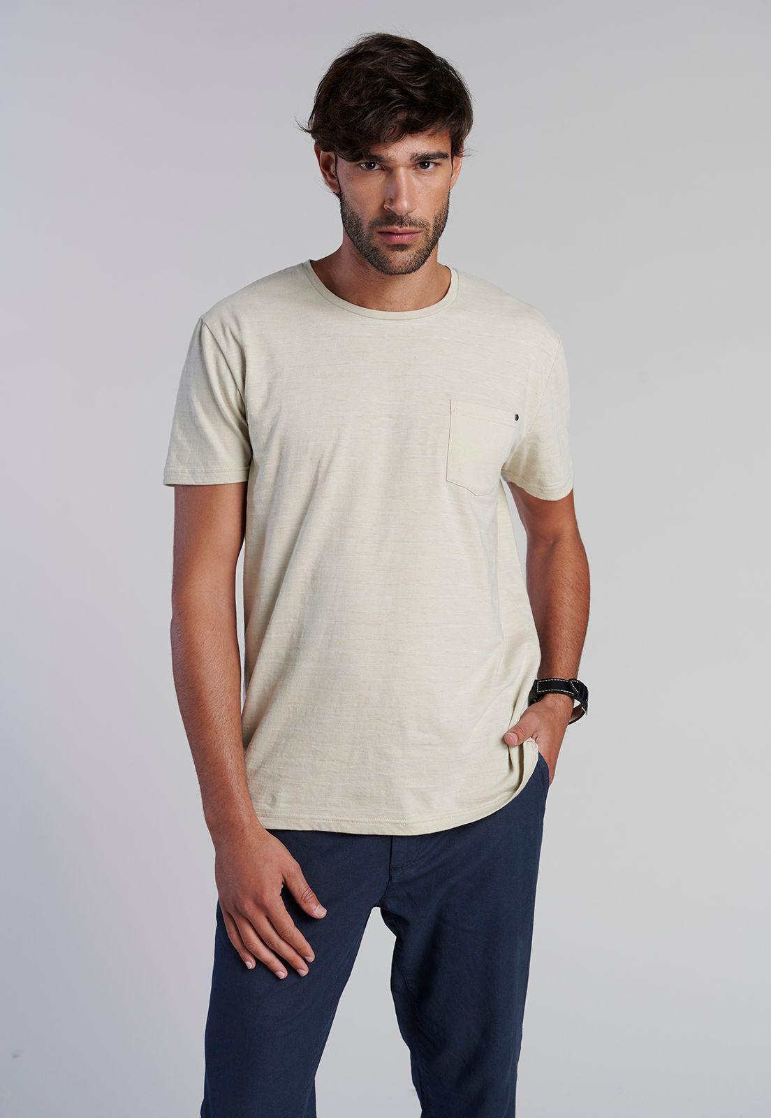 Polera Bolsillo Idaho Sand-0