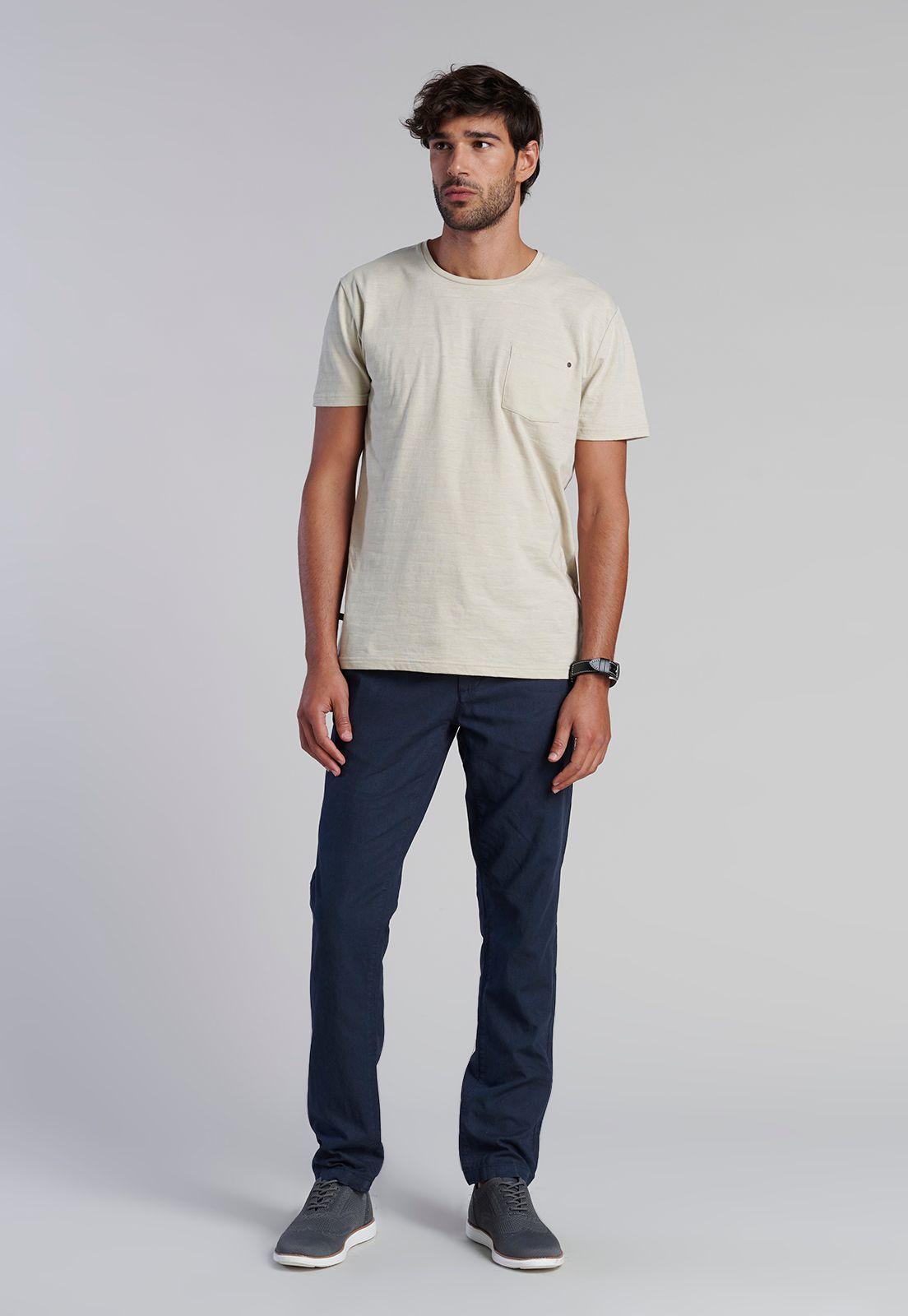 Polera Bolsillo Idaho Sand-1