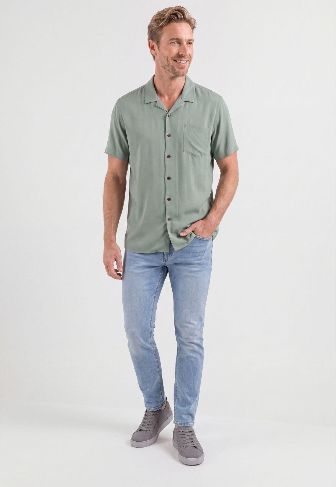 Camisa Knowsley Sage-1
