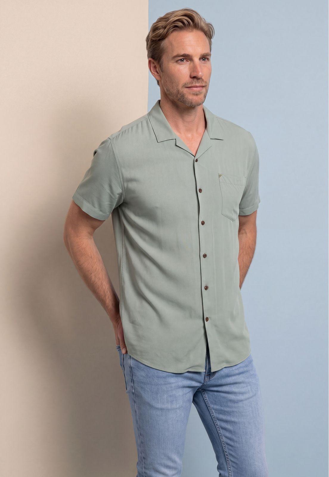 Camisa Knowsley Sage-4