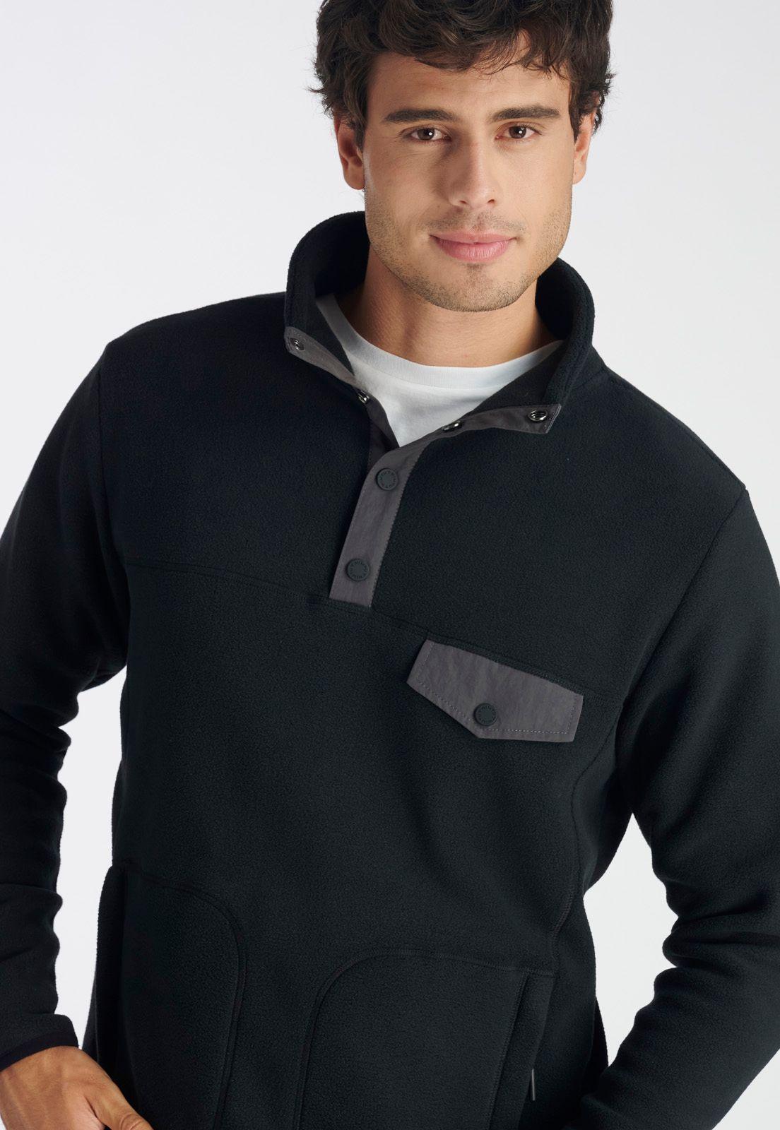 Fleece Tronador Casual Black-2
