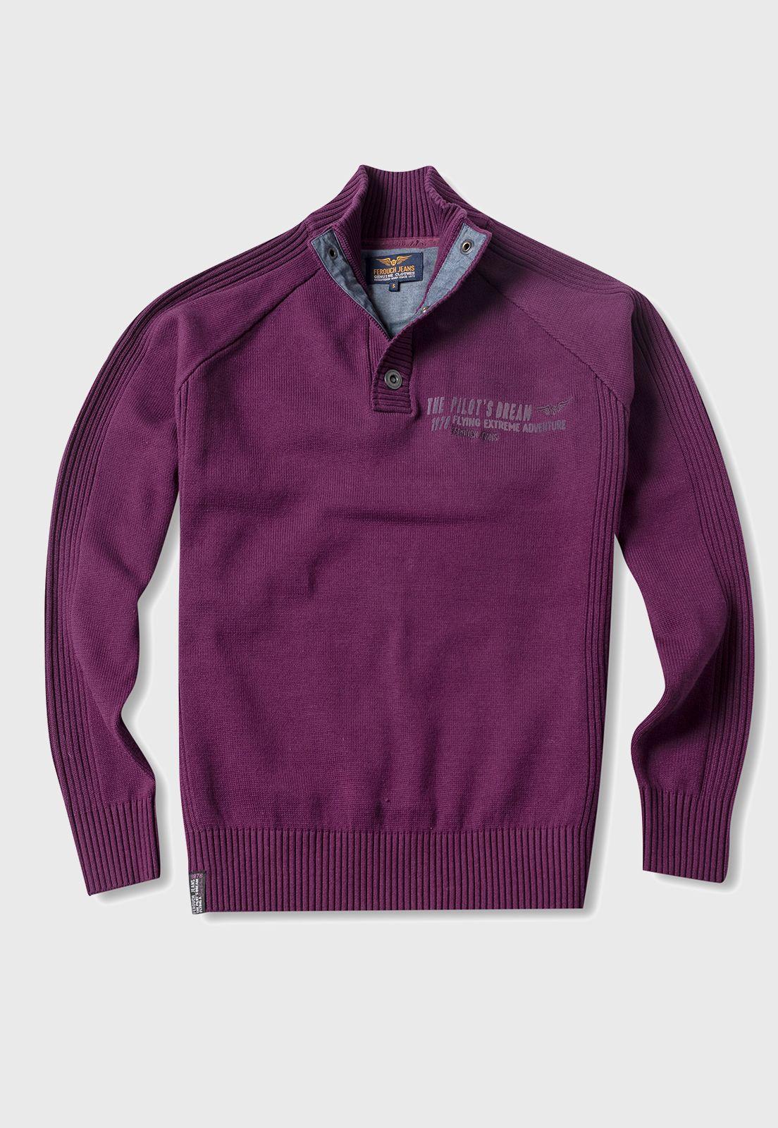 SWEATER OREGON MERLOT-4