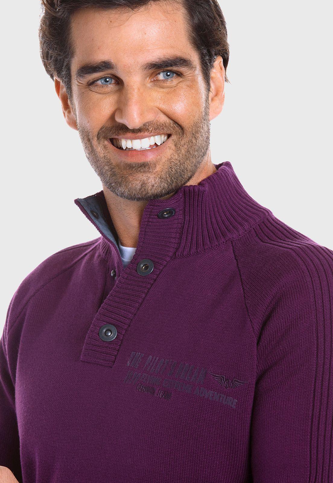 SWEATER OREGON MERLOT-3
