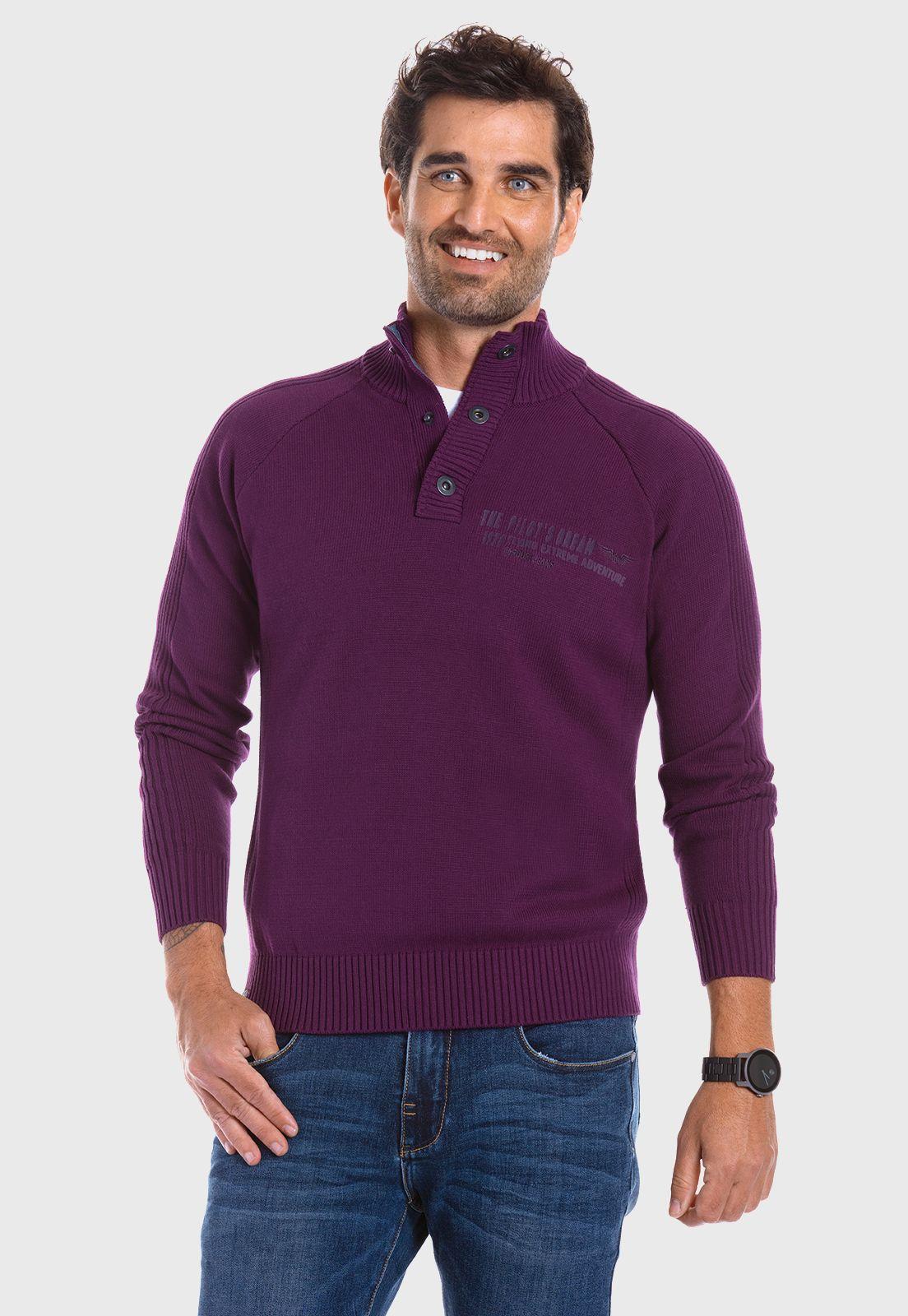 SWEATER OREGON MERLOT-0