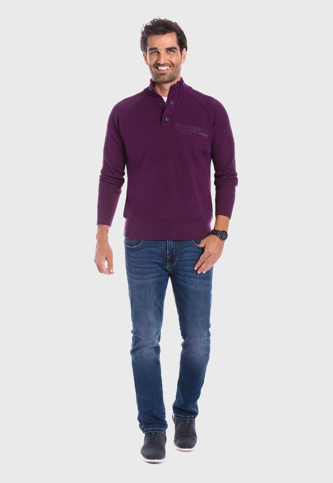 SWEATER OREGON MERLOT-1