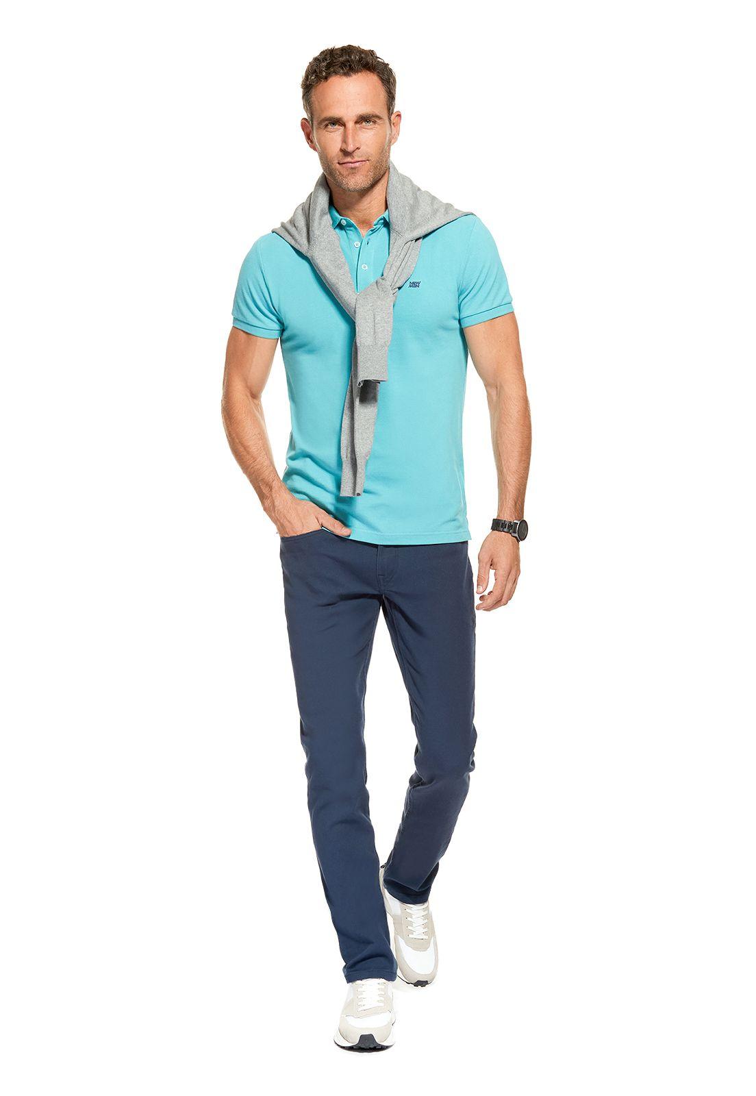 POLERA POLO PIQUE DK. TURQUOIS-1
