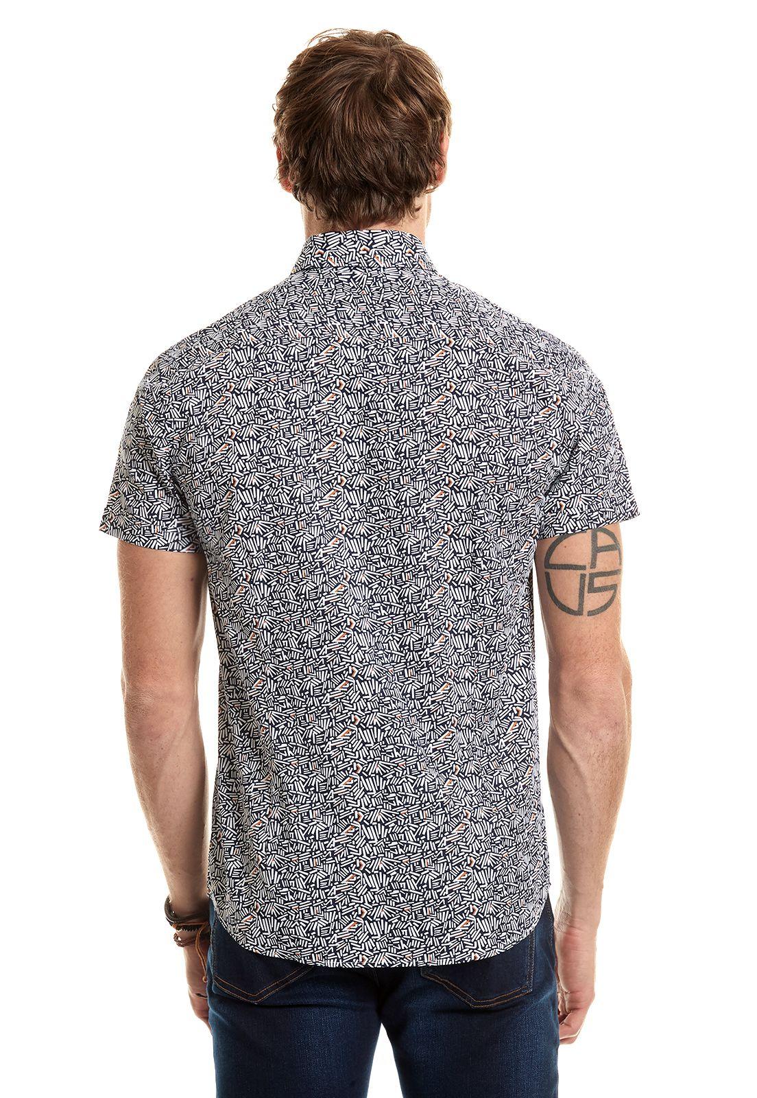 Camisa Estampada San Diego F Navy-2